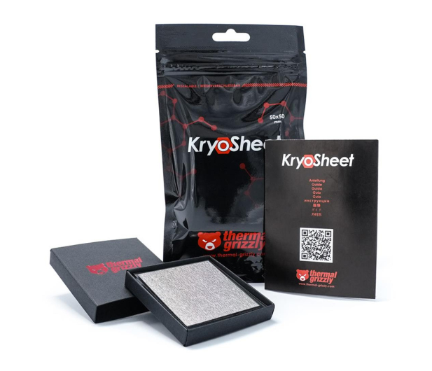 Thermal Grizzly KryoSheet 50 x 50 mm TG-KS-50-50 - 1156722 - zdjęcie